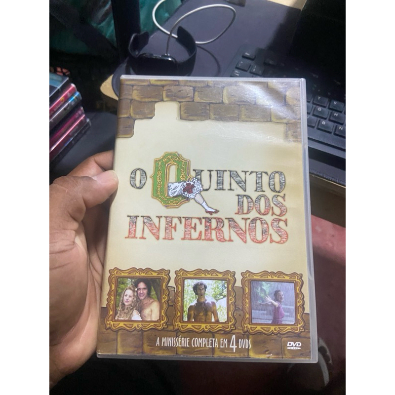 DVD O Quinto Dos Infernos (A Minissérie Completa) 4 DVDs
