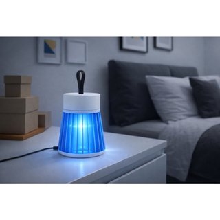 Luminária p Mosquito- Lâmpada Mata Mosquito Elétrico Silencioso USB Portátil UV Led Repelente Eletrônico Mosquito Moscas