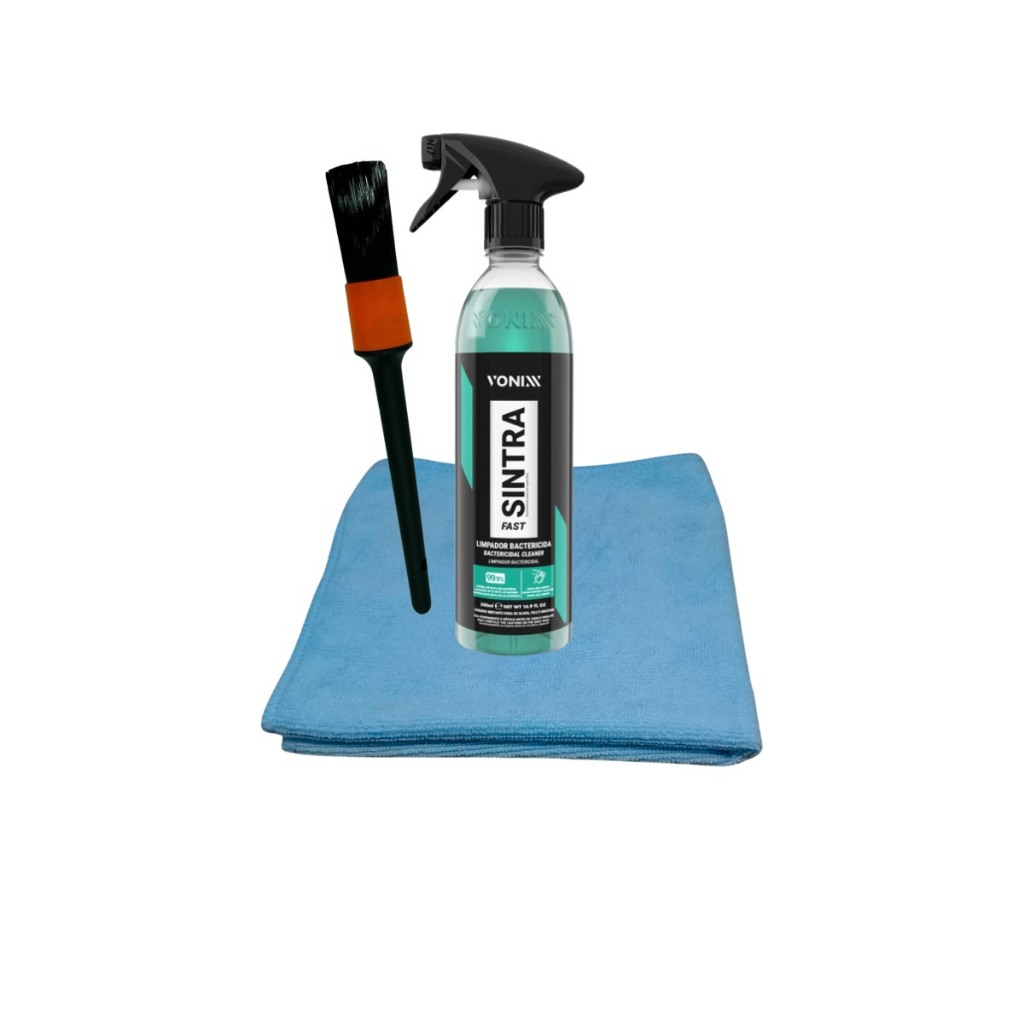 Limpeza Interna Sintra Fast Pano Microfibra Pincel Limpador