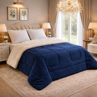 Cobertor Casal Queen Sherpa Grosso Quentinho Dupla Face Manta Soft Premium Inverno Luxo em Oferta na Shopee