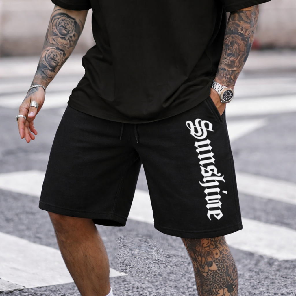 Bermuda Masculina Moletom Premium Confortável Casual Urbano Diário Treino Academia Short