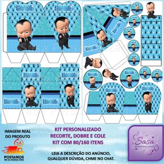 TEMA PODEROSO CHEFINHO LEMBRANCINHA COM OU SEM NOME - 80/160 ITENS ENVIO RÁPIDO em Oferta na Shopee