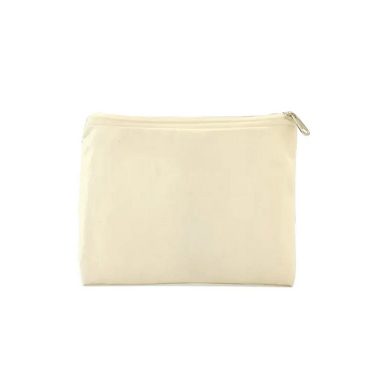 25 Necessaire Algodão Cru 20x15 Lisa 100% algodão
