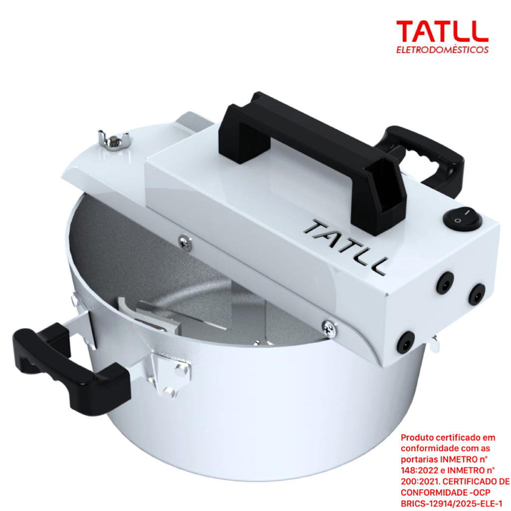 Imagem Panela Mexer Doces Recheios de Festa 4 L 3 velocidades rotação Premium Power 25