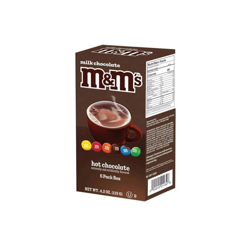M&M's Hot Chocolate – Sticks de Chocolate Quente (Importado EUA)