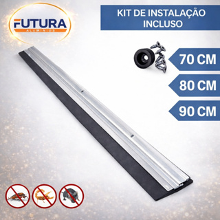 Vedante Porta Alumínio com Borracha Anti Poeira Insetos 70 80 90cm em Oferta na Shopee