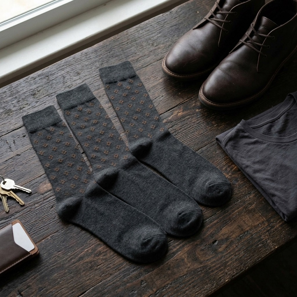 Kit 3/6/12 Pares Meias Sociais Masculinas Cano Médio Algodão Conforto Premium 37-44
