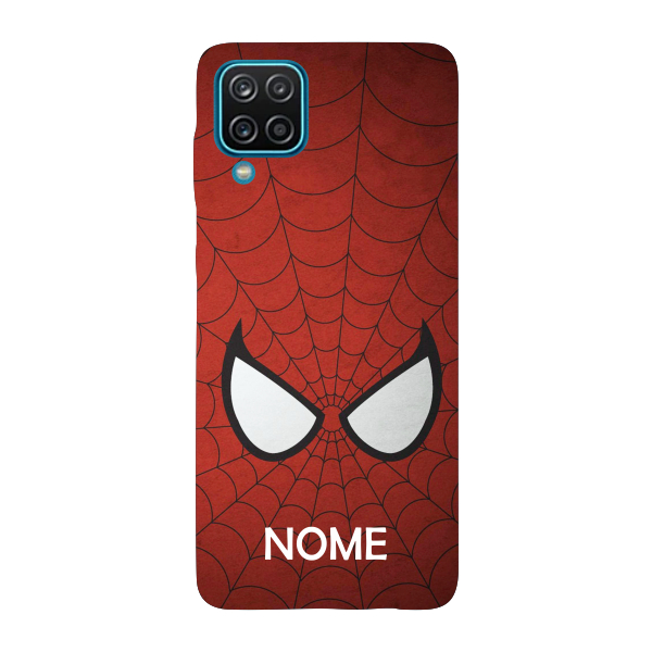 Capinha para Samsung A12 Anti Impacto Personalizada - Homem Aranha Spider Man com nome