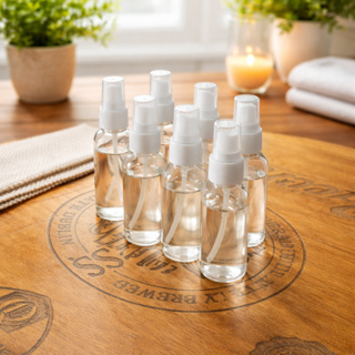 Frascos Pet 100 Ml Cilíndrico Válvula Spray Para Perfume álcool liquido em Oferta na Shopee