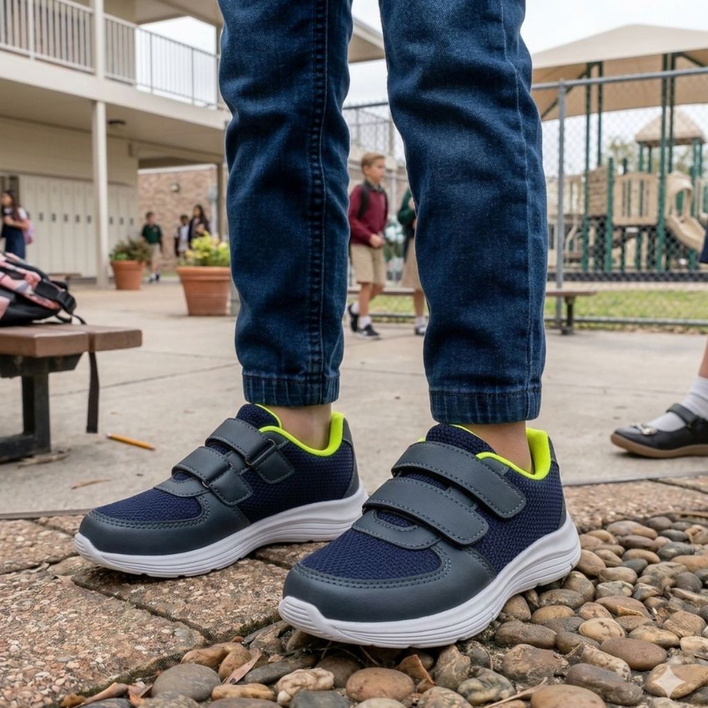 Tênis Infantil Menino Escolar Calce Fácil Volta as Aulas Esportivo