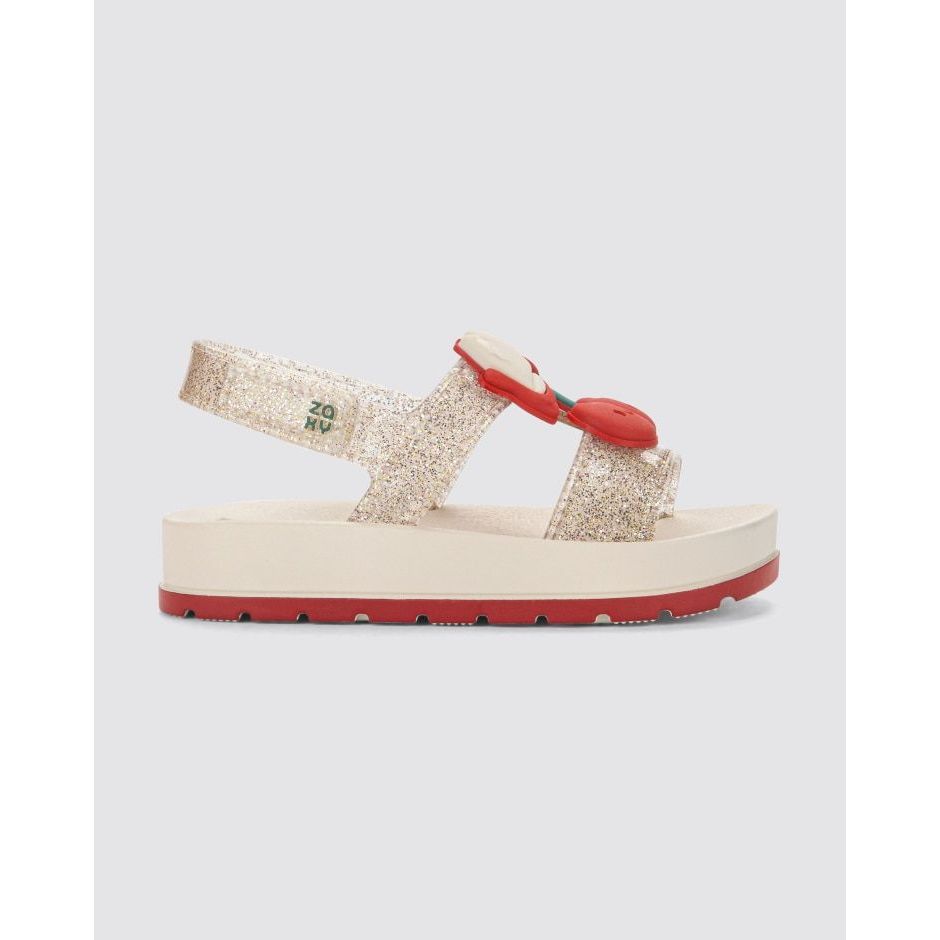 Sandália Infantil Zaxy Nina Cherry com Solado Flexível e Confortável