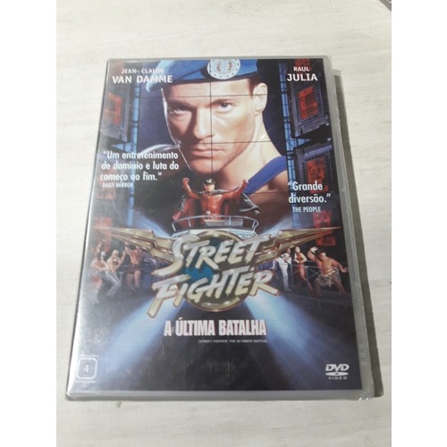 Street Fighter A Última Batalha Jean-Claude Van Damme DUBLADO E LEGENDADO AUTORADO FÃ MADE CULT 80´S  Shadaloo, sudeste