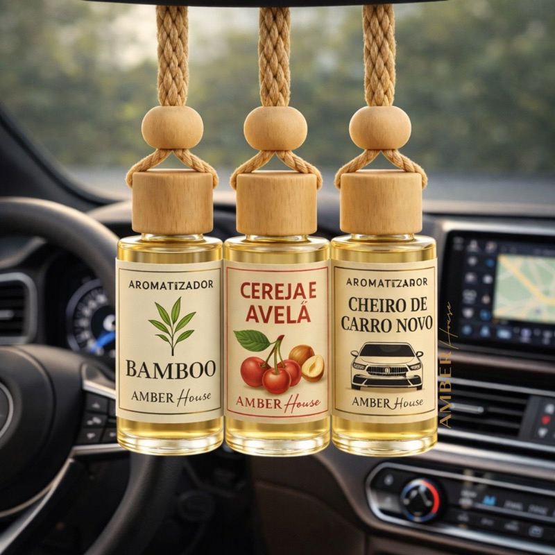 Cheirinho Carro Premium Importado Aromatizante Automotivo Ambiente