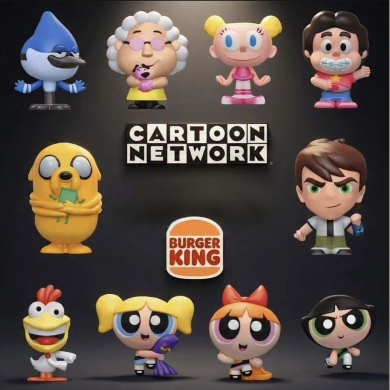 Cartoon Network Burger King 2026 Bonecos (Originais e Lacrados) em Oferta na Shopee