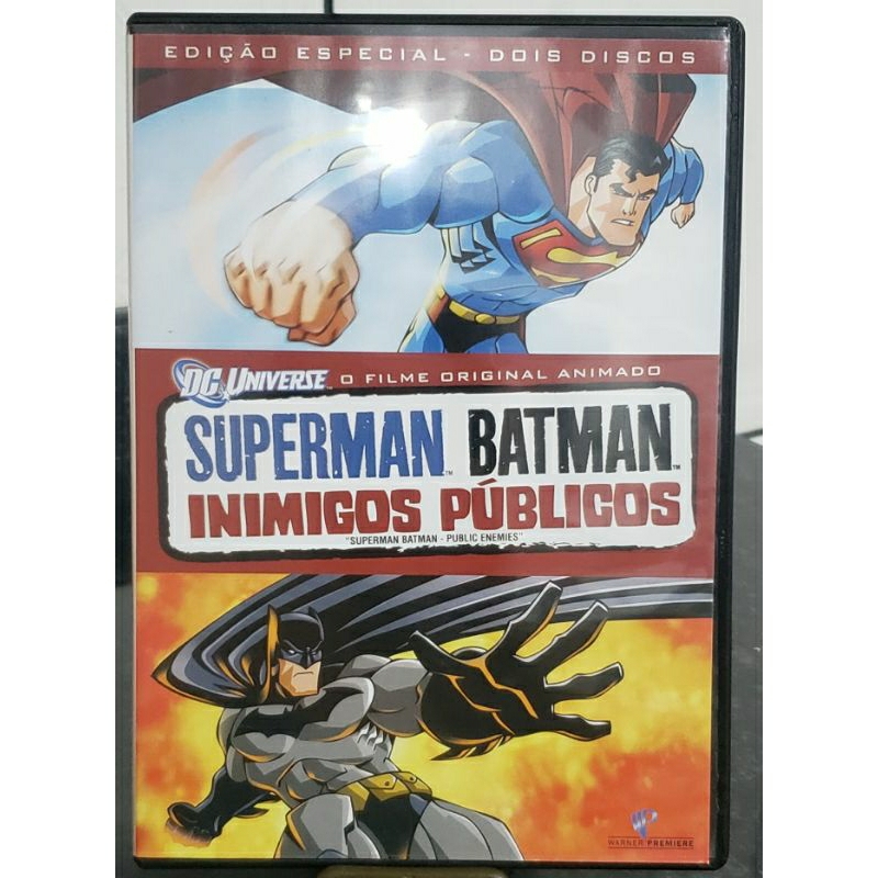 DVD Superman/Batman: Inimigos Públicos (DVD Duplo)