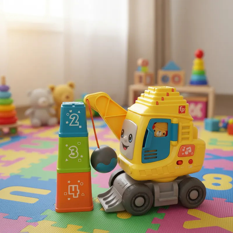 Guindaste Aprenda a Contar para Bebê Fisher-Price HWY63