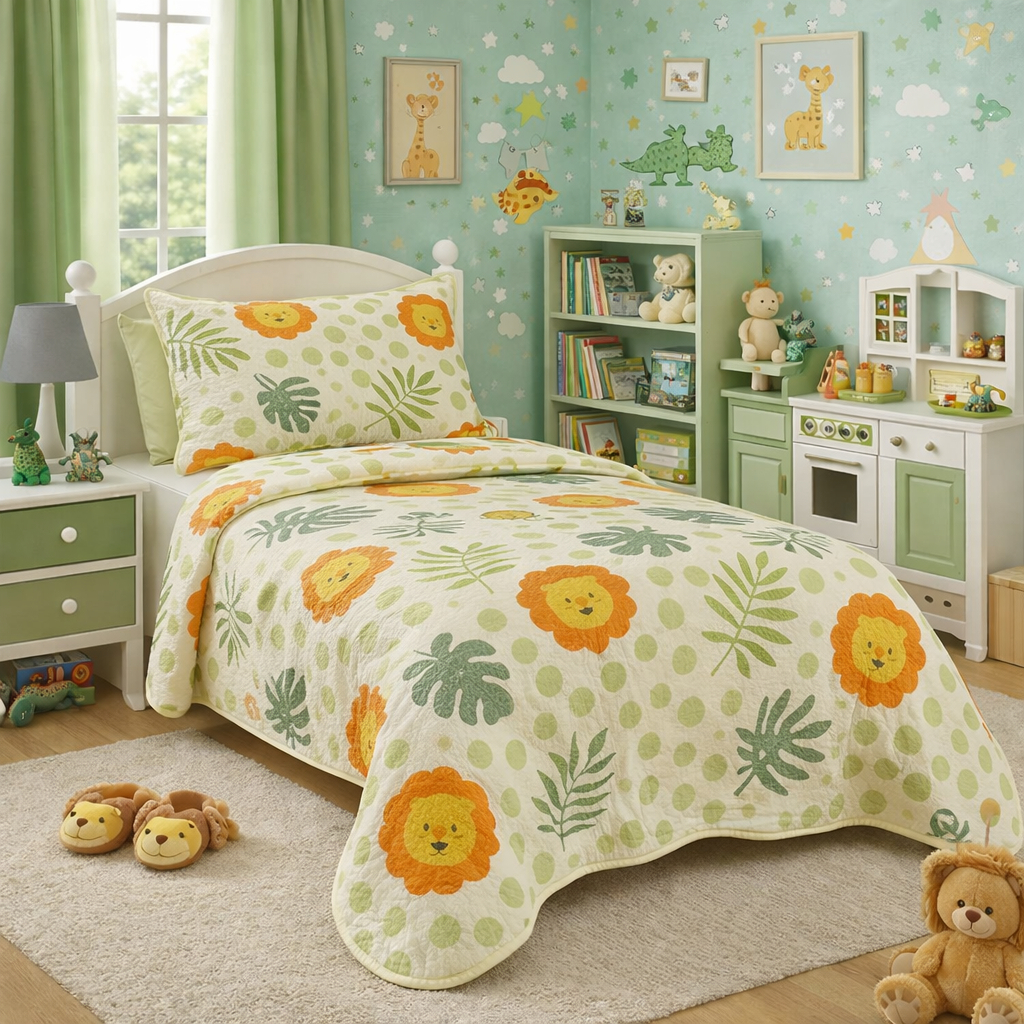 Kit Colcha Boutis Cobre Leito Solteiro Infantil Menina e Menino 2 Peças Lindo em Oferta na Shopee