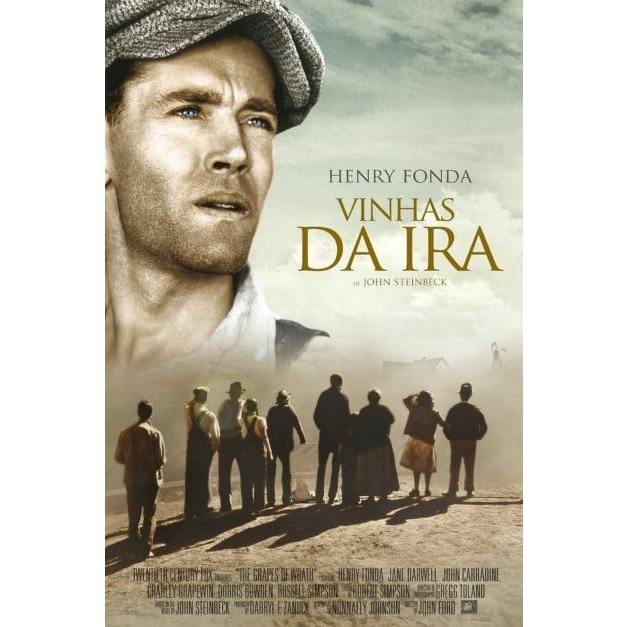 As Vinhas da Ira Henry Fonda DUBLADO E LEGENDADO   Oklahoma, Grande Depressão. Tom (Henry Fonda), filho mais velho de um