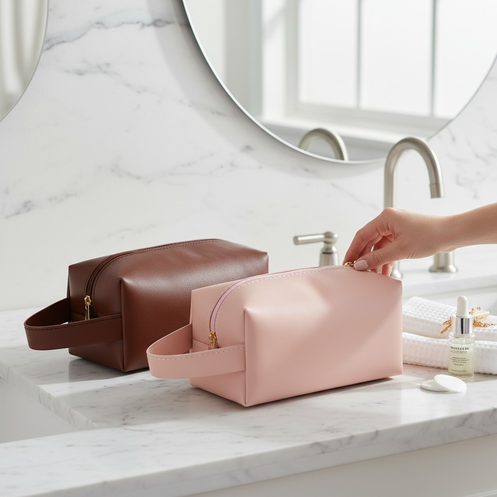 2 Necessaire Feminina Masculina Organizadora Maquiagem Porta objetos em Oferta na Shopee