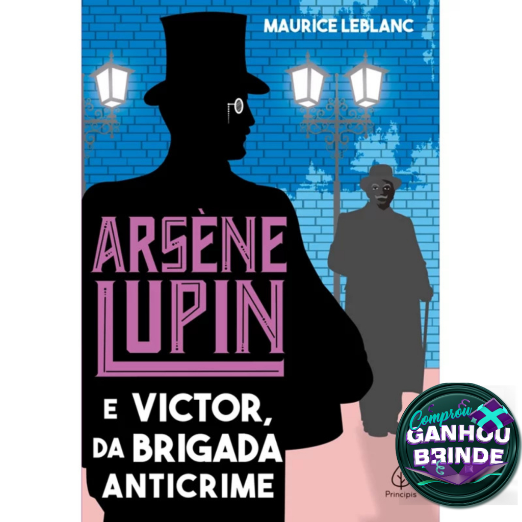 Livro Arsène Lupin e Victor, da Brigada Anticrime Ciranda Cultural Inteligência Emocional
