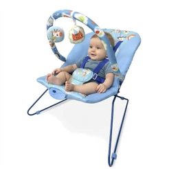 Cadeira de Bebê Cadeirinha de Descanso 11kg Vibratoria e Musical Infantil Mobile com Brinquedos