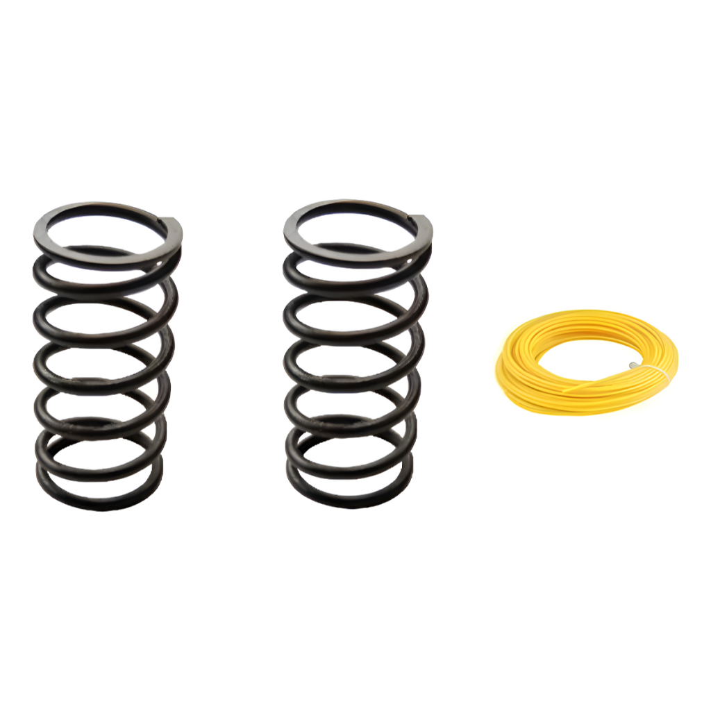 2 molas e fio nylon do aparador trapp master 500/700/800 fx