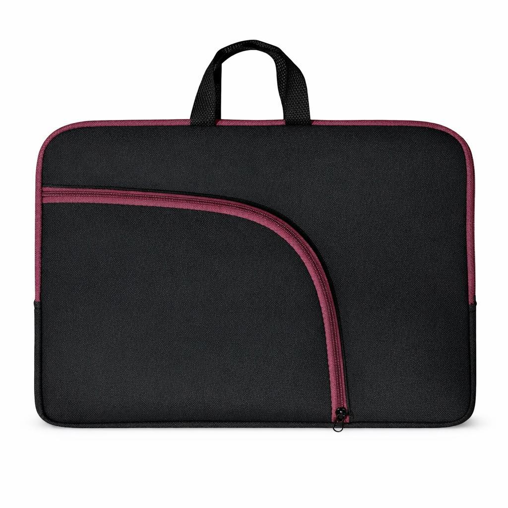 Capa Case Luva Maleta Bolsa Para Notebook Ultrabook Vinho 13/14.1/15.6 Polegadas