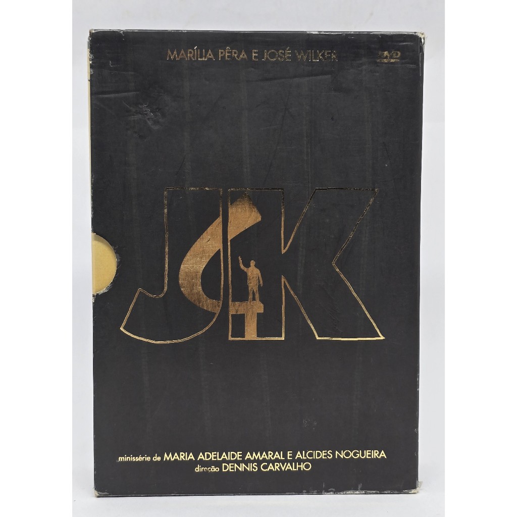 DVD Box Minissérie JK - Marilia Pera - José Wilker - Wagner Moura