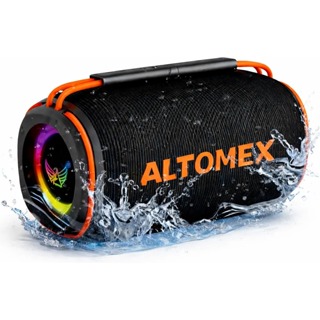 Caixa Caixinha De Som Bluetooth Potente Pendrive Fm Sd Portátil Ipx6 em Oferta na Shopee