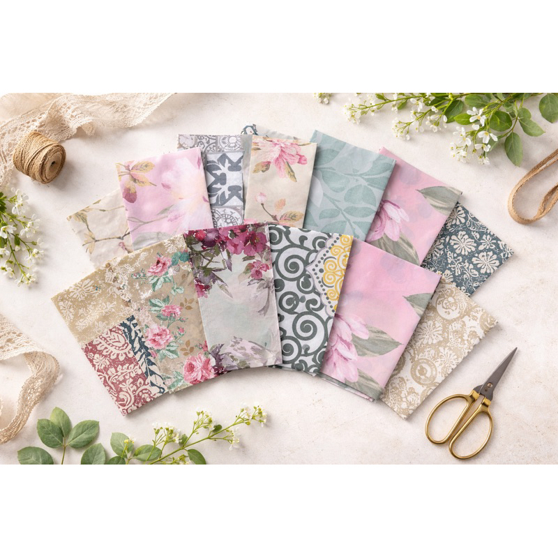 Retalho estampado para artesanato e patchwork Estampas Sortidas em Oferta na Shopee