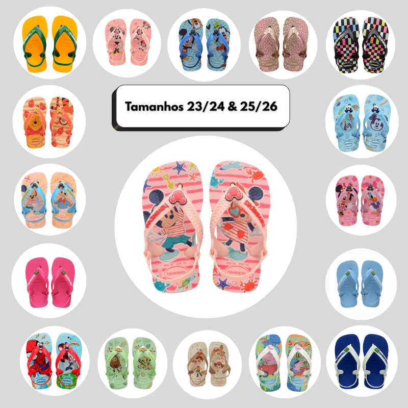 Chinelo Havaianas Original Bebê Baby
