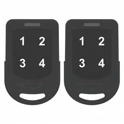 Kit 2 3 4 5 Controle Remoto À Prova D'água 433MHz Universal para Portão Eletrônico Portão Garagem
