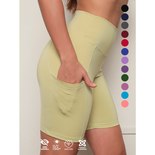 BERMUDA POLIAMIDA COM BOLSO ZERO TRANSPARÊNCIA REF:025 em Oferta na Shopee