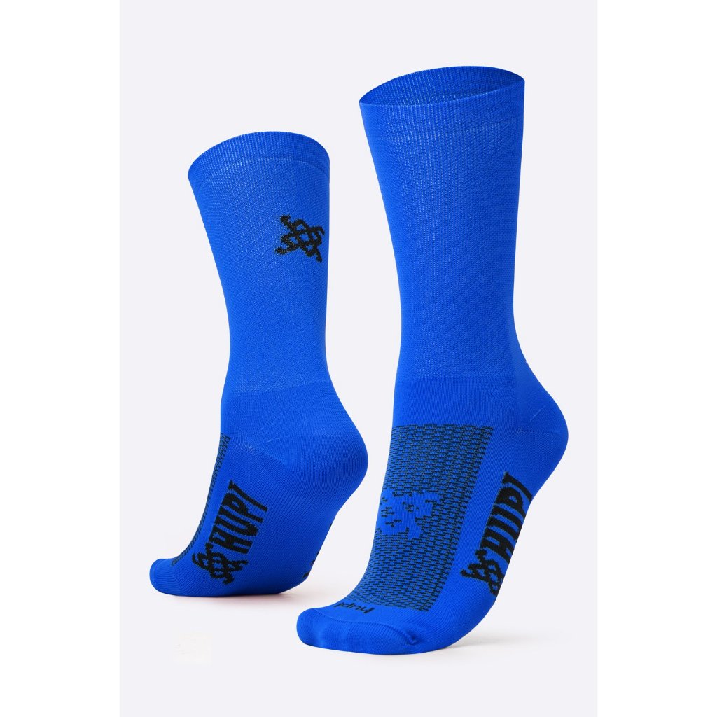 Meia HUPI Lisa Azul Oceano