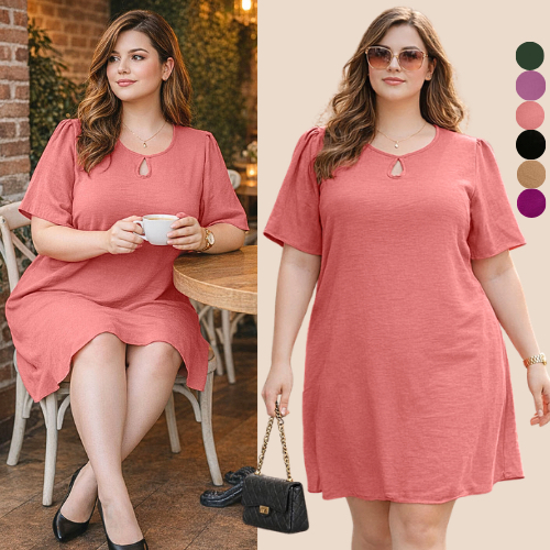 VESTIDOS FEMININA PLUS SIZE ELEGANTE MIDI VESTIDO FEMININO FEMININAS SOLTINHA MODA VERÃO RODADO CONFORTÁVEL CASUAL LUXO