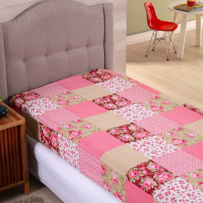 Lençol Solteiro Avulso Parte de Baixo Infantil Microfibra Estampada