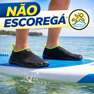 Sapatilha Aquática Unissex Adulto Piscina Praia Ciclismo Surf Antiderrapante Leve Confortável em Oferta na Shopee