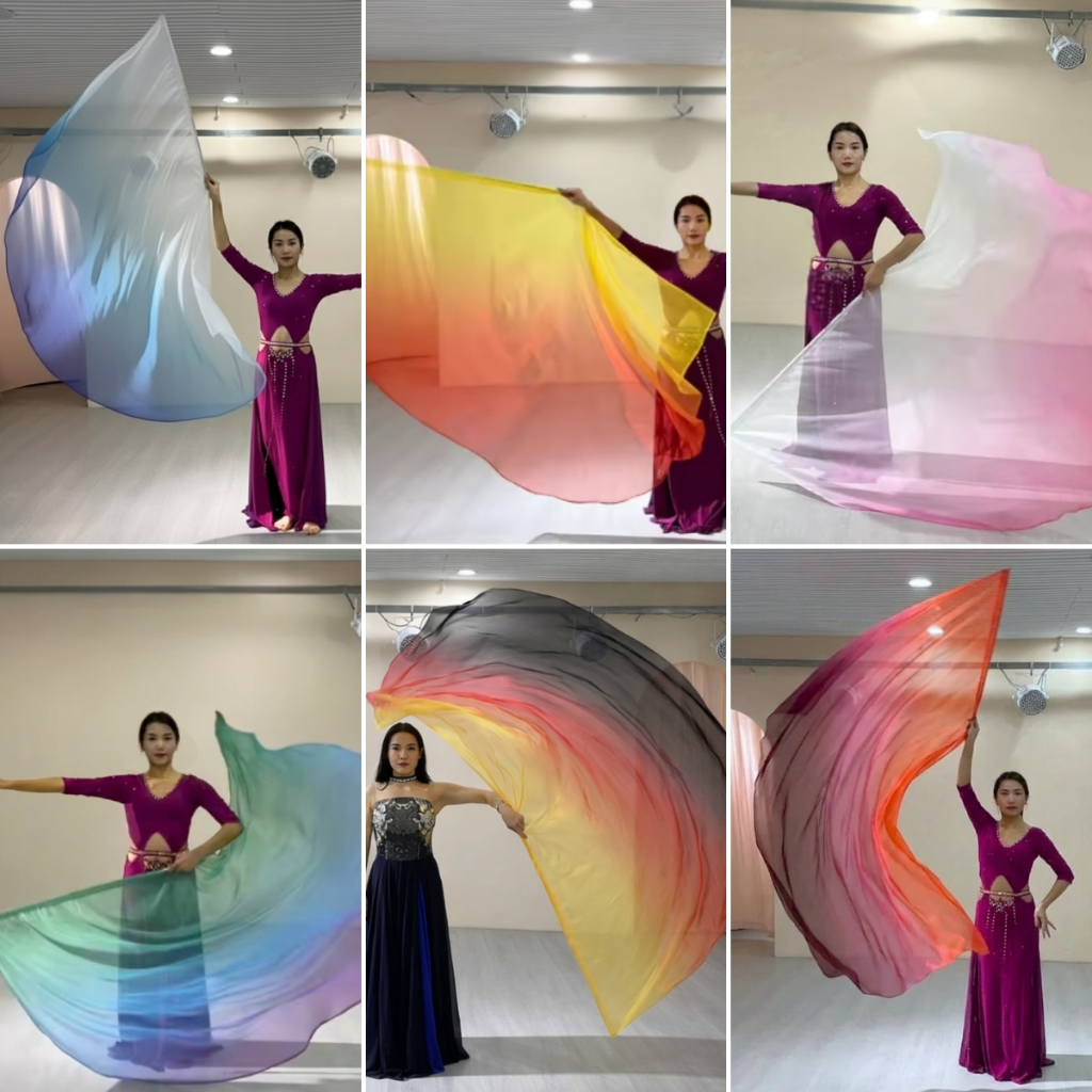 Bandeira Degradê Unid com Vareta Dança do Ventre Variedades