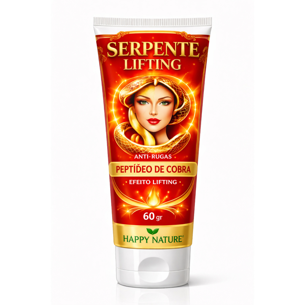 SERPENTE LIFTING ORIGINAL NOTA FISCAL 60 gr Efeito Lifting Anti Rugas