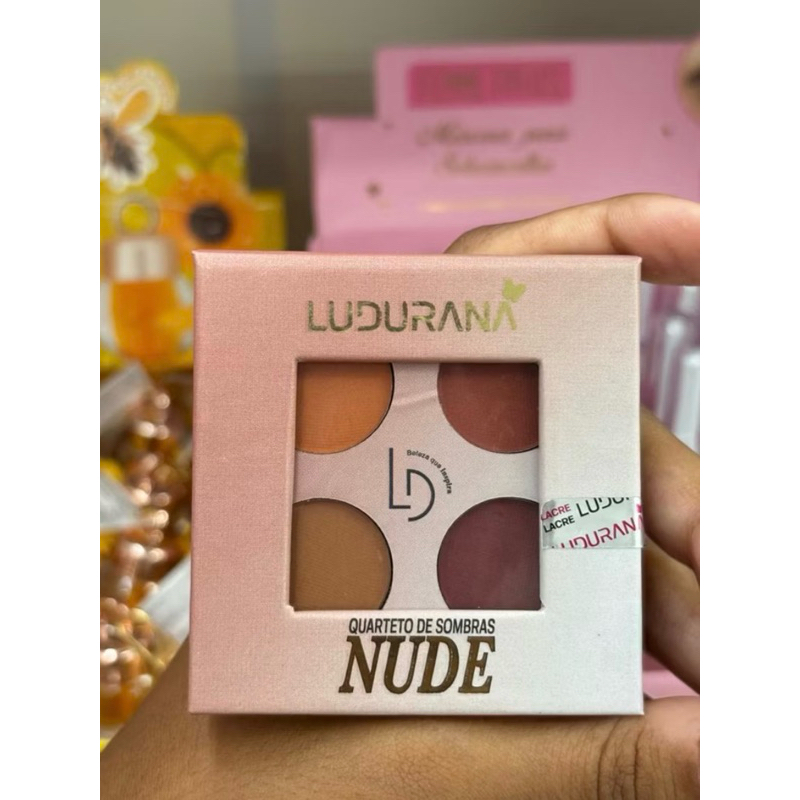 Quarteto de Sombras - Nude - Ludurana