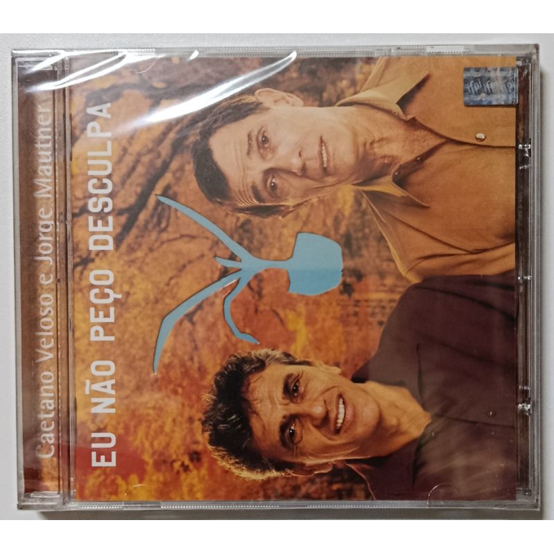 CD - CAETANO VELOSO E JORGE MAUTNER - ( EU NÃO PEÇO DESCULPA )