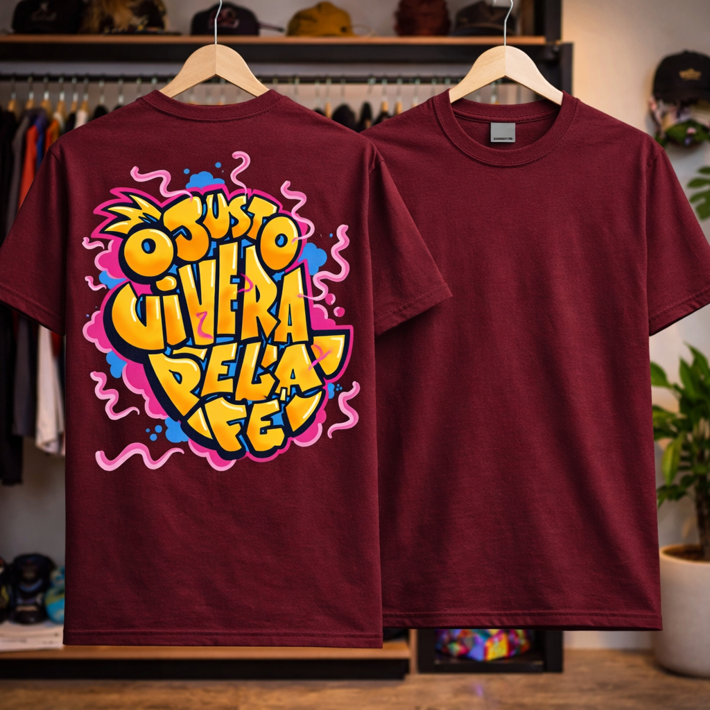 Camisa Camiseta Blusa StreetWear Feminina e Masculina Unissex Cristã Gospel Fé Lançamento
