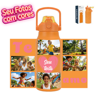 Modus Garrafa Térmica Personalizada 1700ML – Com Nome, Frase e Fotos, para Academia e Acampamento em Oferta na Shopee