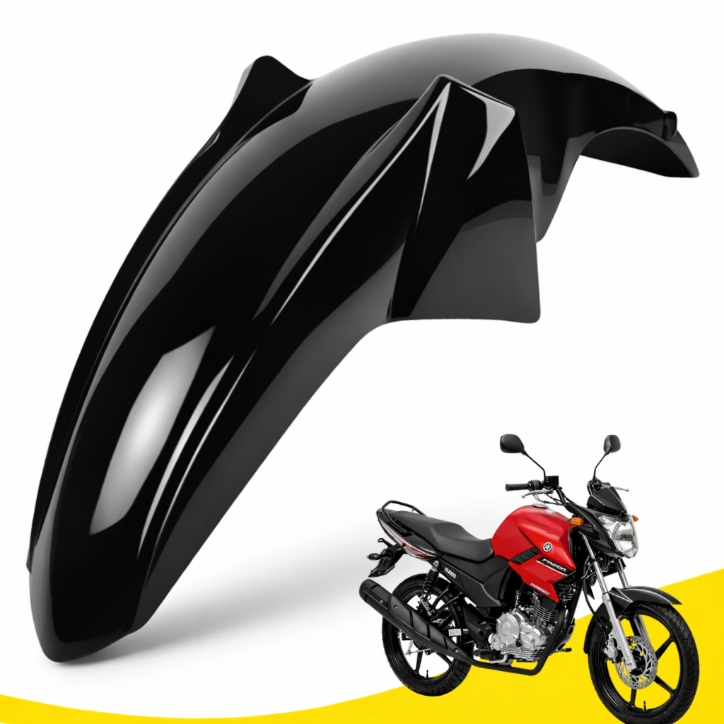 Paralama Dianteiro Fazer 150 2014 a 2021 Preto Encaixe Original Brilho Envernizado em Oferta na Shopee