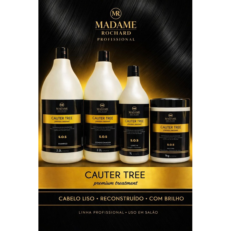 Kit Capilar Cauterização Madame Rochard 2,200