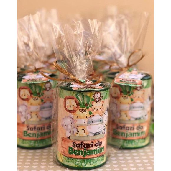 Rótulo adesivo para Cofrinho 10x6 Personalizado Lembrancinha Infantil, Aniversário, Brinde Qualquer Tema, Nome ou Arte
