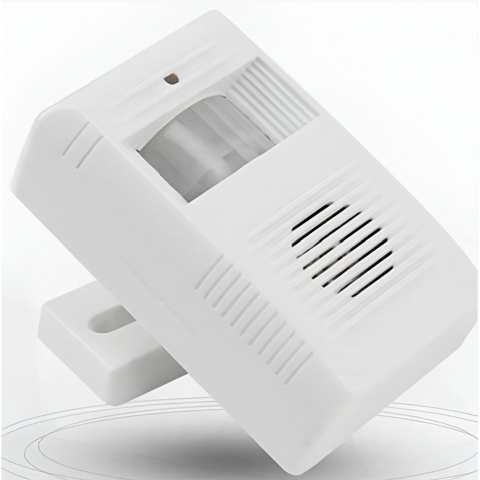 Sensor De Presença Campainha Alarme Detector Movimento Casa Jiaxi ED-08