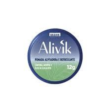 Pomada Aliviadora e Refrescante Alivik Alívio rápido com sensação refrescante!