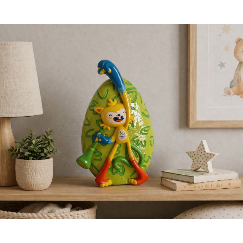 Cofre Olimpiadas 2016 Rio Mascote Vinicius