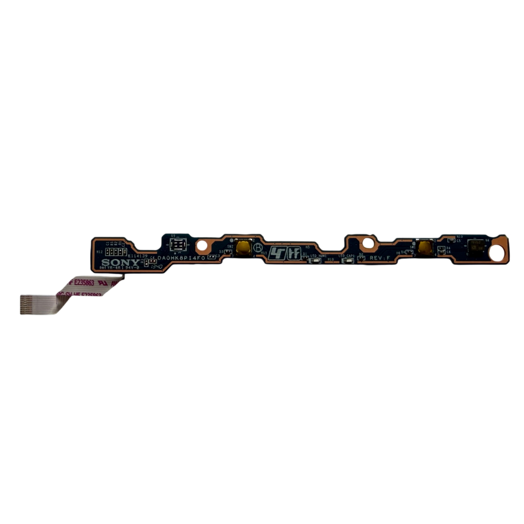 Placa Power Liga Desliga Notebook Sony Vaio Svf142c29l Da0hk8pi4f0